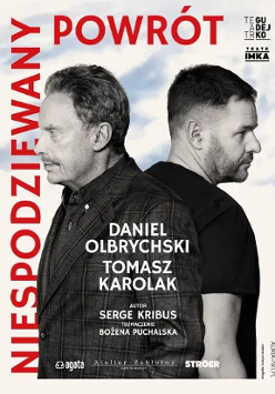 Baner promujący wydarzenie. Nazwa wydarzenia i zdjęcie artystów.