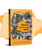 Baner promujący wydarzenie. Nazwa wydarzenia i data. Zdjęcie okładki książki.