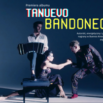 Baner promujący wydarzenie. Nazwa wydarzenia i zdjęcie artystów.