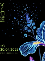 Baner promujący wydarzenie. Nazwa wydarzenia i data.