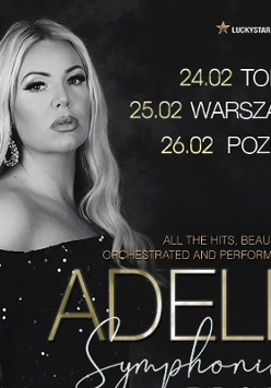 Baner promujący wydarzenie. Nazwa wydarzenia i zdjęcie artystki.