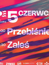 Baner promujący wydarzenie. Nazwa wydarzenia i data.