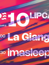 Baner promujący wydarzenie. Nazwa wydarzenia i data.