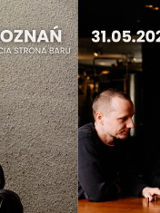 Baner promujący wydarzenie. Nazwa wydarzenia, data i zdjęcie Artystów.