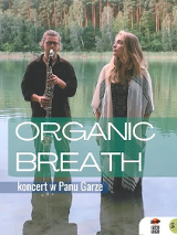 Baner promujący wydarzenie. Nazwa wydarzenia i zdjęcie artystów.