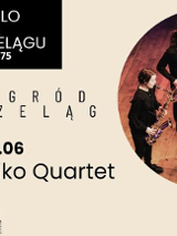 Baner promujący wydarzenie. Nazwa wydarzenia, data i zdjęcie Artystów.