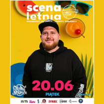 Baner promujący wydarzenie. Nazwa wydarzenia, data i zdjęcie Artysty.