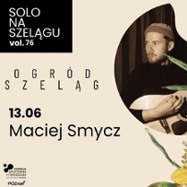 Baner promujący wydarzenie. Nazwa wydarzenia i zdjęcie artysty.