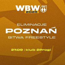 Baner promujący wydarzenie. Nazwa wydarzenia i data.