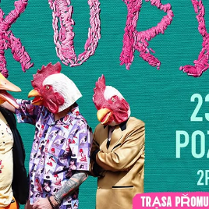 Baner promujący wydarzenie. Nazwa wydarzenia, data i zdjęcie Artystów.