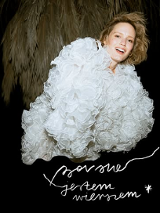 Baner promujący wydarzenie. Nazwa wydarzenia i zdjęcie artystki.