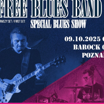 Baner promujący wydarzenie. Nazwa wydarzenia, data i zdjęcie Artystów.