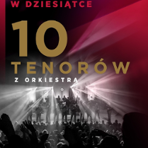 Baner promujący wydarzenie. Nazwa wydarzenia i zdjęcie artystów.