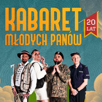 Baner promujący wydarzenie. Nazwa wydarzenia i zdjęcie artystów.