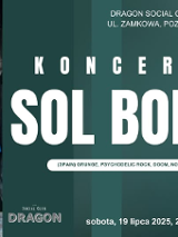 Baner promujący wydarzenie. Nazwa wydarzenia, data i zdjęcie Artystów.