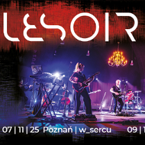 Baner promujący wydarzenie. Nazwa wydarzenia, data i zdjęcie Artystów.