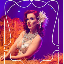 Baner promujący wydarzenie. Nazwa wydarzenia, data i zdjęcie Artystki.