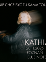 Baner promujący wydarzenie. Nazwa wydarzenia, data i zdjęcie Artystki.