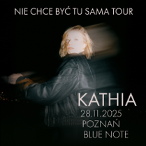 Baner promujący wydarzenie. Nazwa wydarzenia, data i zdjęcie Artystki.