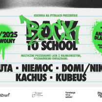 Baner promujący wydarzenie. Nazwa wydarzenia i data.