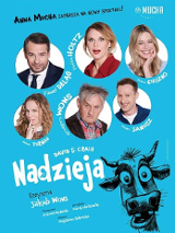 Baner promujący wydarzenie. Nazwa wydarzenia i zdjęcie artystów.