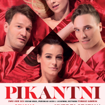 Baner promujący wydarzenie. Nazwa wydarzenia i zdjęcie artystów.