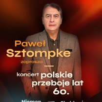 Baner promujący wydarzenie. Nazwa wydarzenia i zdjęcie Artysty.