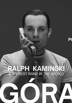 Baner promujący wydarzenie. Nazwa wydarzeania i zdjęcia osoby artystycznej.