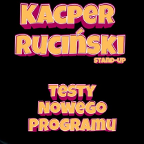 Baner promujący wydarzenie. Nazwa wydarzeania i zdjęcie osoby artystycznej.