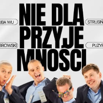 Baner promujący wydarzenie. Nazwa wydarzeania i zdjęcie osób artystycznych.