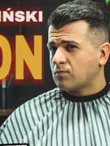 Baner promujący wydarzenie. Nazwa wydarzeania i zdjęcie osoby artystycznej.