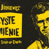 Baner promujący wydarzenie. Nazwa wydarzenia i zdjęcie osoby artystycznej.