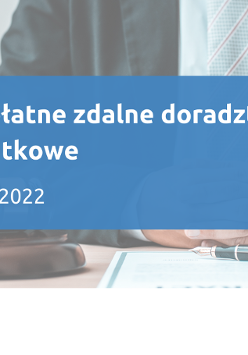 Bezpłatne zdalne doradztwo podatkowe