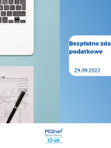 Bezpłatne zdalne doradztwo podatkowe - 29.09.2022
