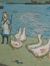 Brzegi rzeki - Gęsi