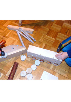 budowa drewnianych zabawek