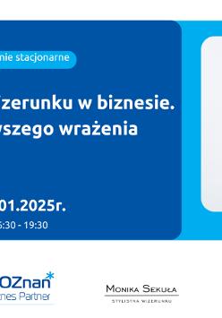 grafika promiująca szkolenie: Budowanie wizerunku w biznesie