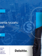 Grafika promocyjna szkolenia. W tle widać panoramę miasta.