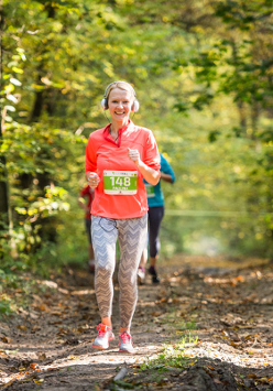 Zawodniczka podczas CITY TRIAL