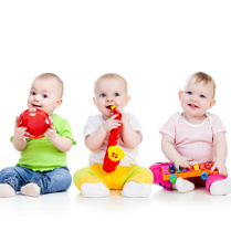 dzieci z instrumentami