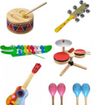 Dziecięce instrumenty
