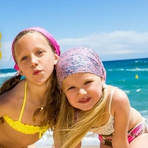 dziecko na plaży