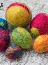 Filcowe jajka