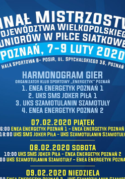 Finał Mistrzostw Województwa Wielkopolskiego Juniorów w piłce siatkowej