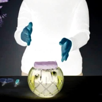 Jedna z prac artystki.