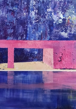 Jedna z prac artystki.