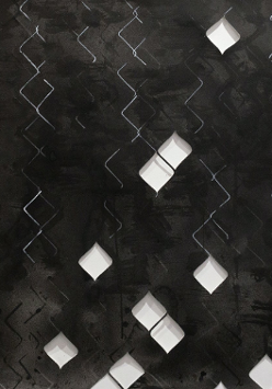 Jedna z prac z wystawy.