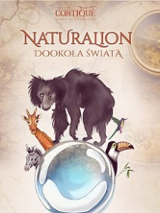 Na grafice cztery zwierzęta unoszące się na bańce mydlanej.