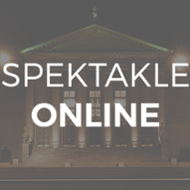 Na grafice napis spektakle online.