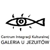 Na grafice logo galerii U Jezuitów.